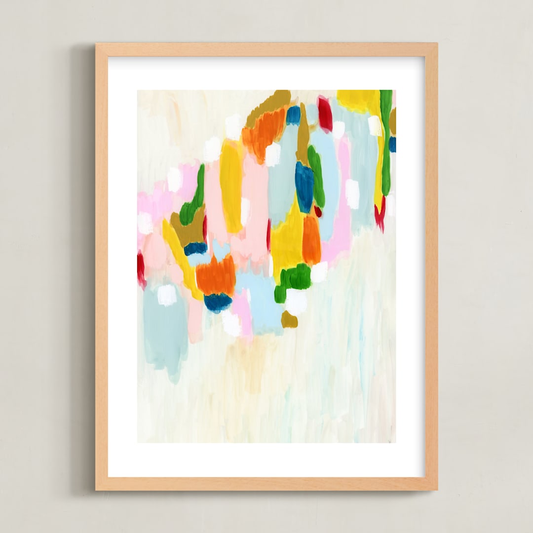 "California Dream" - Art Print in Multiple by Yaling Hou Suzuki - Framed