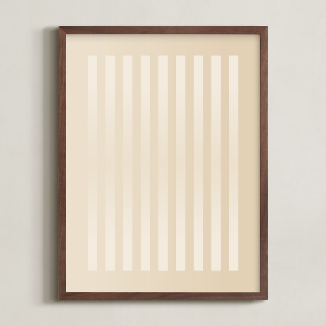 "Quiet Now" - Art Print in Canvas by Kimberly Young - Framed