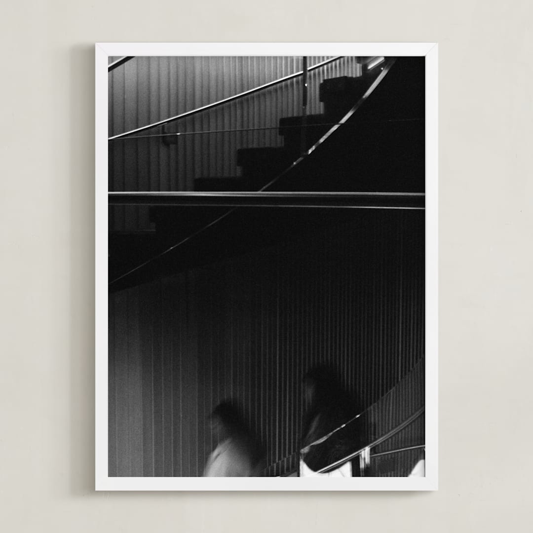 "Rise & Fall II" - Art Print in Film by Lissabeth Anglin - Framed