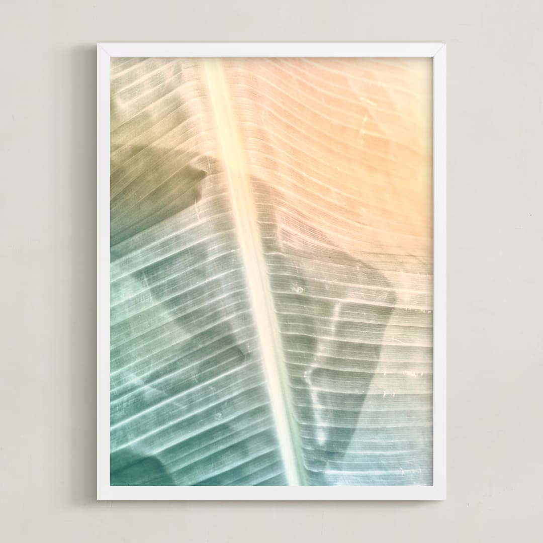 "Catching Light" - Art Print in Fresco by Alicia Youngken - Framed