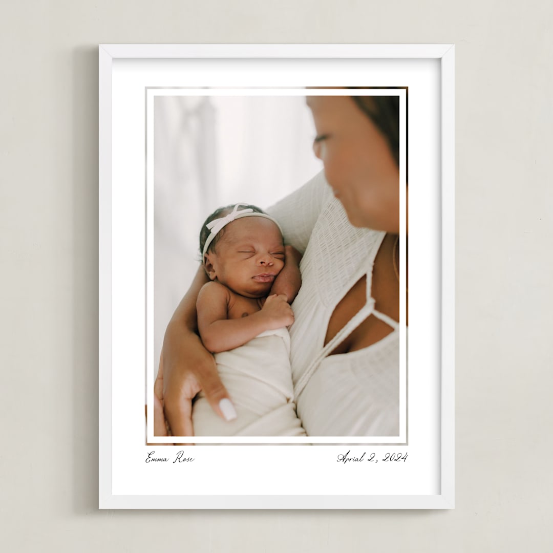 "Artifact: Portrait Framed Photo" - Framed Photo in Charcoal by Snow and Ivy - Framed