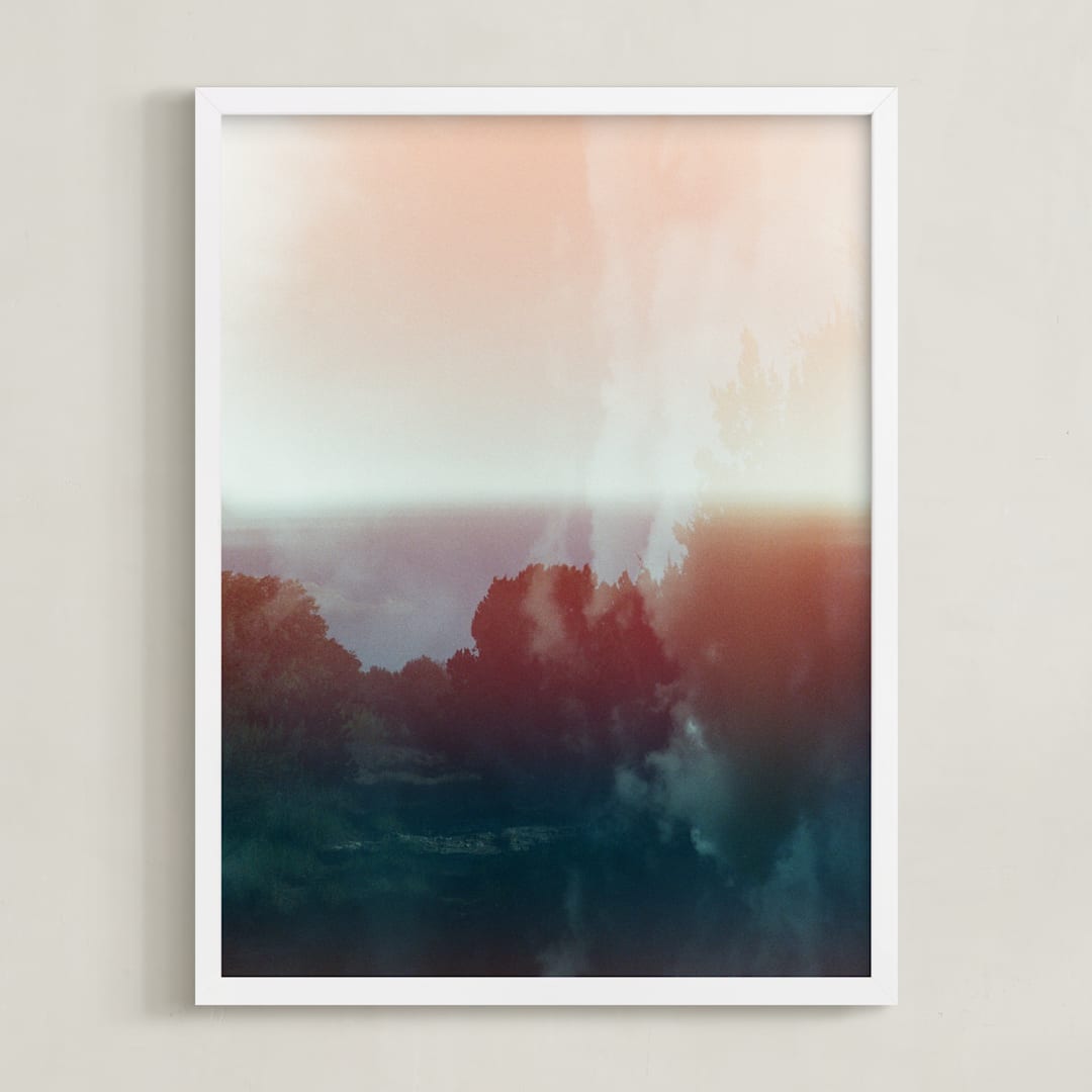 "Paradise For the Soul" - Art Print in THE WAYS by Sasquatch Mansfield - Framed