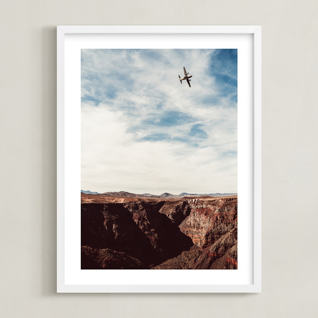 "Spartan Sky" - Art Print in colorado by Kamala Nahas - Framed
