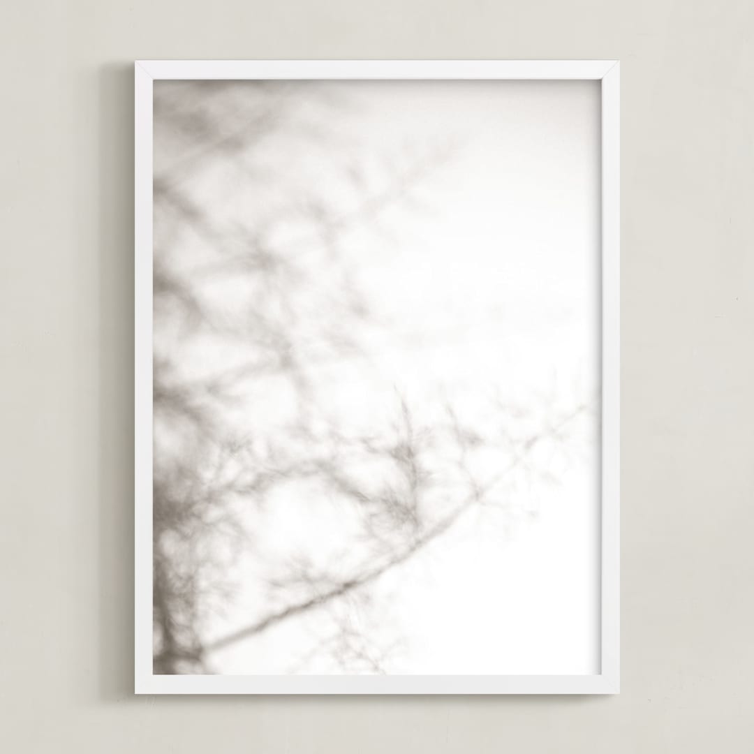 "Insomnia" - Art Print in Sepia by Kamala Nahas - Framed