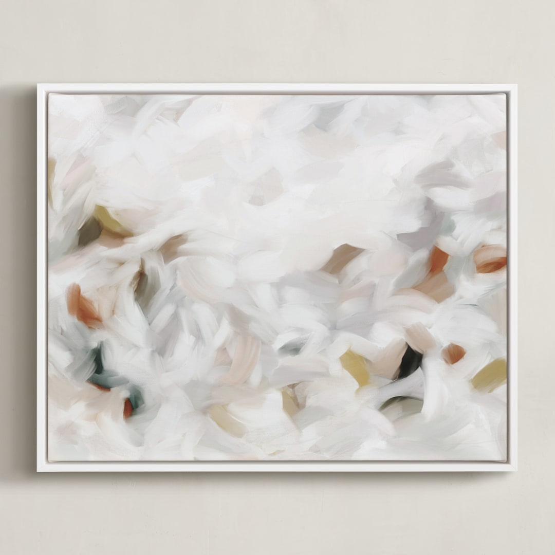 "Ethereal Composition" - Art Print in Autumn by Melanie Severin - Framed Canvas