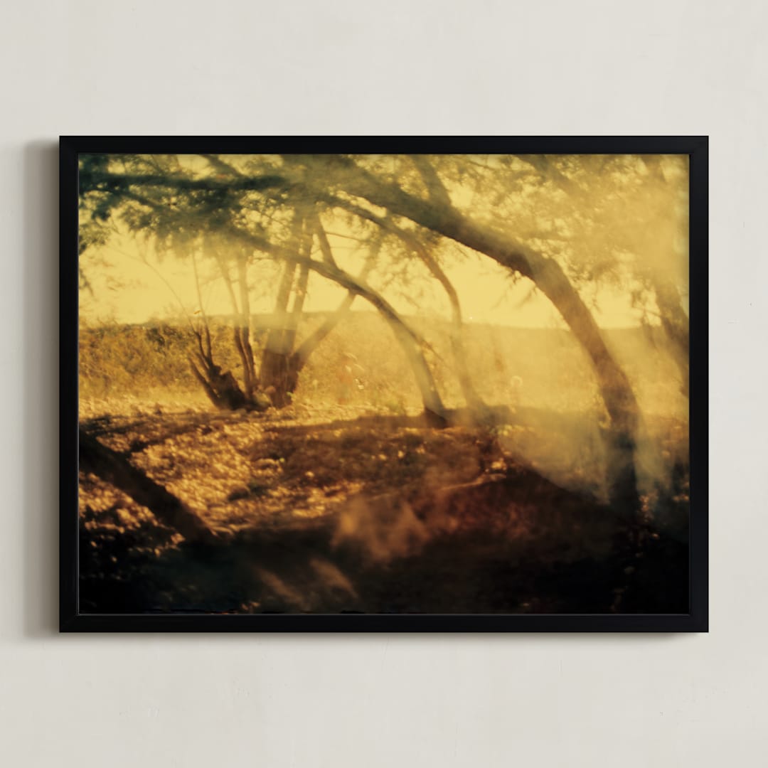 "EAST" - Art Print in The Way by Sasquatch Mansfield - Framed