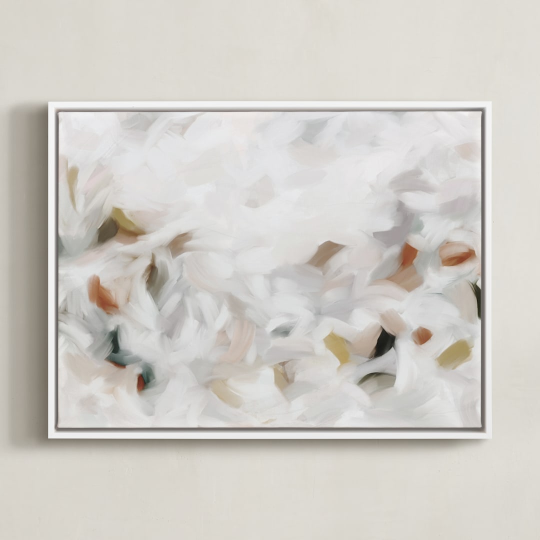 "Ethereal Composition" - Art Print in Autumn by Melanie Severin - Framed Canvas