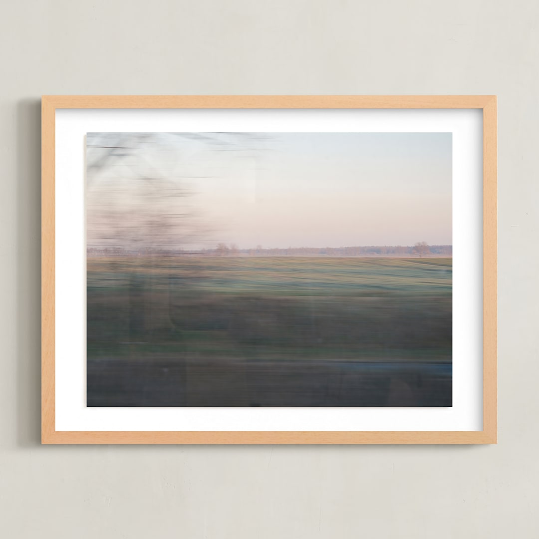 "Dawn on the Go" - Art Print in Dawn by lulu and isabelle - Framed