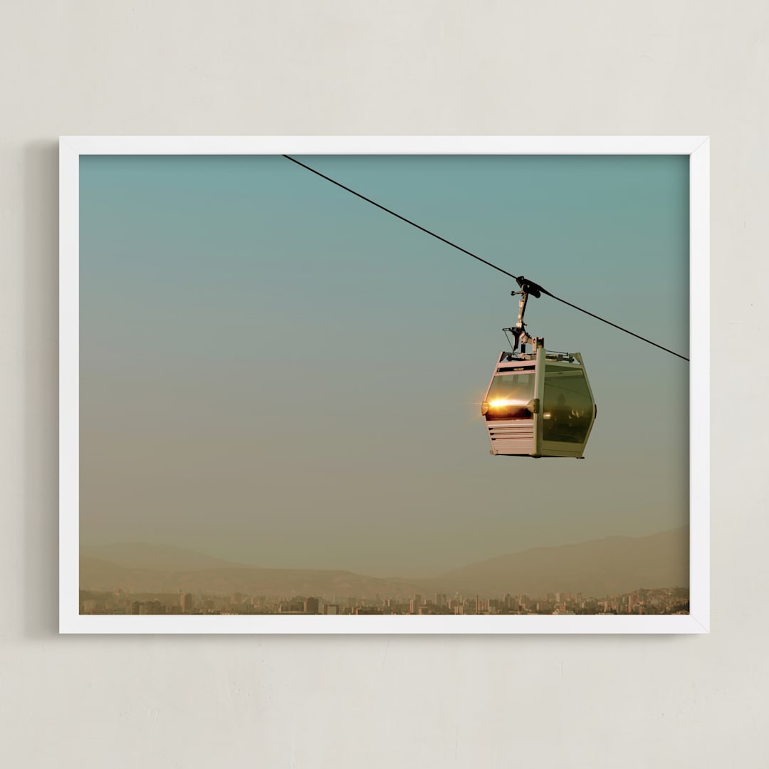 "Towards the sun" - Art Print in Sky by Igor - Framed