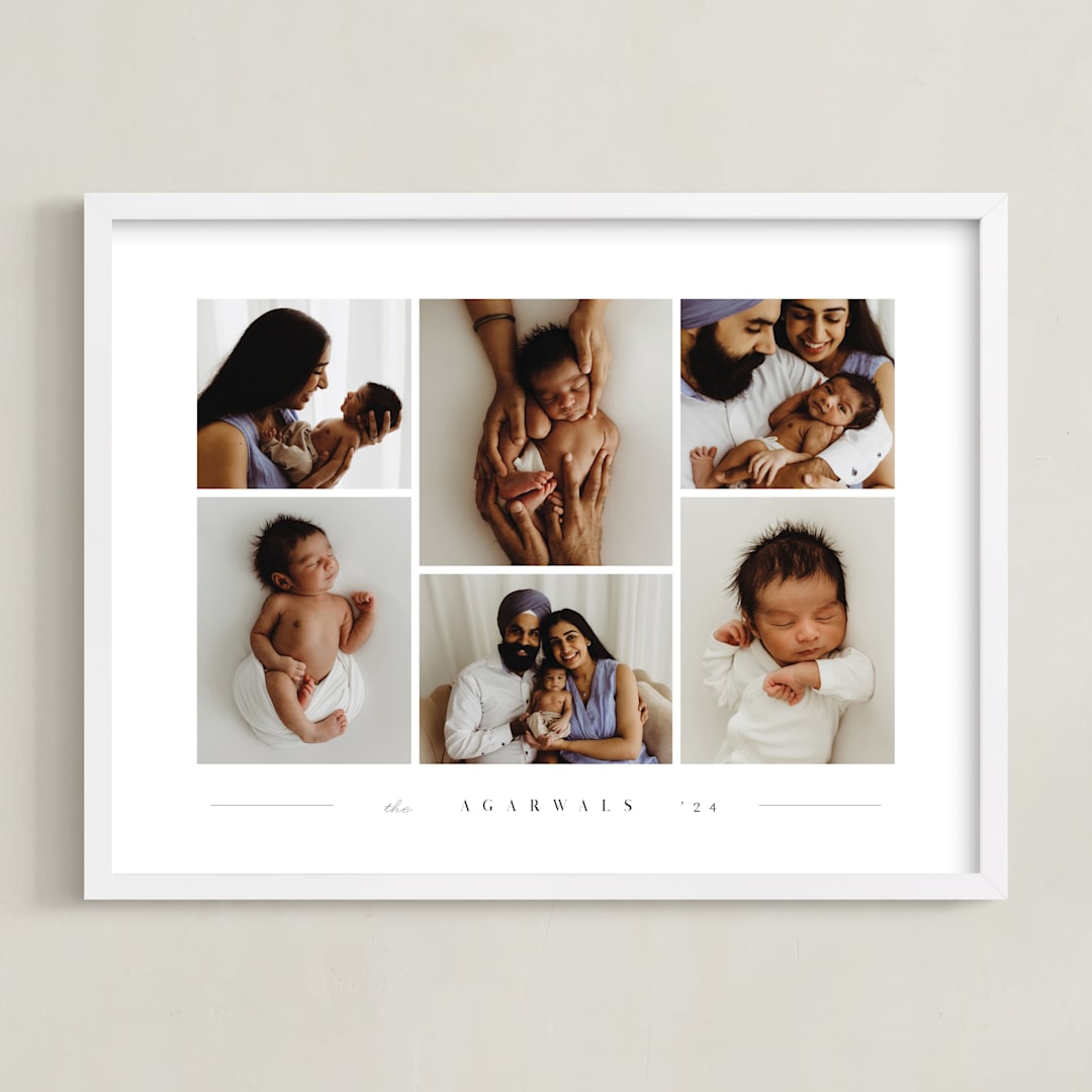 "Six Photo: Landscape Framed Photo" - Framed Photo in Ink by Christy Hy Lee - Framed