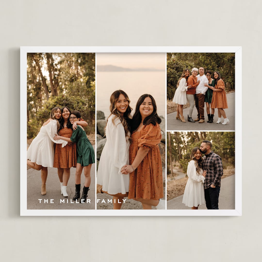 "Haute Four Photo: Framed Photo" - Framed Photo in White by Lottie Aldarwish - Framed