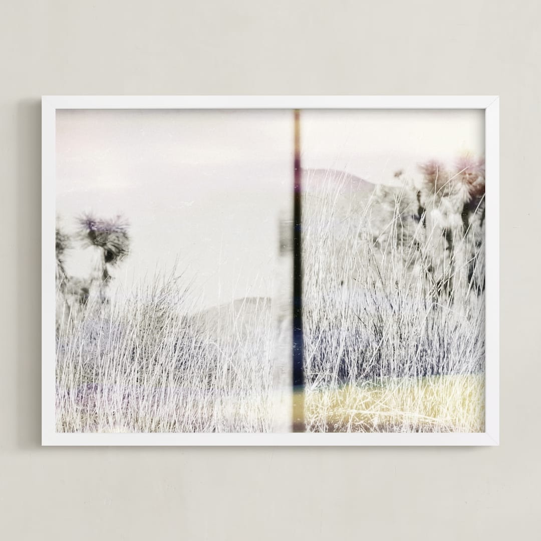 "Joshua Tree" - Art Print in Faded by Kaitlin Rebesco - Framed