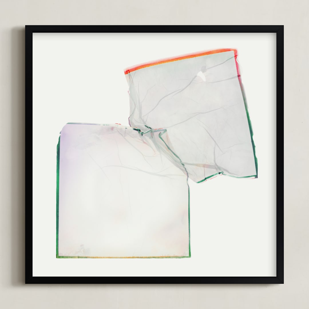 "a little edgy" - Art Print in Prism by Kamala Nahas - Framed