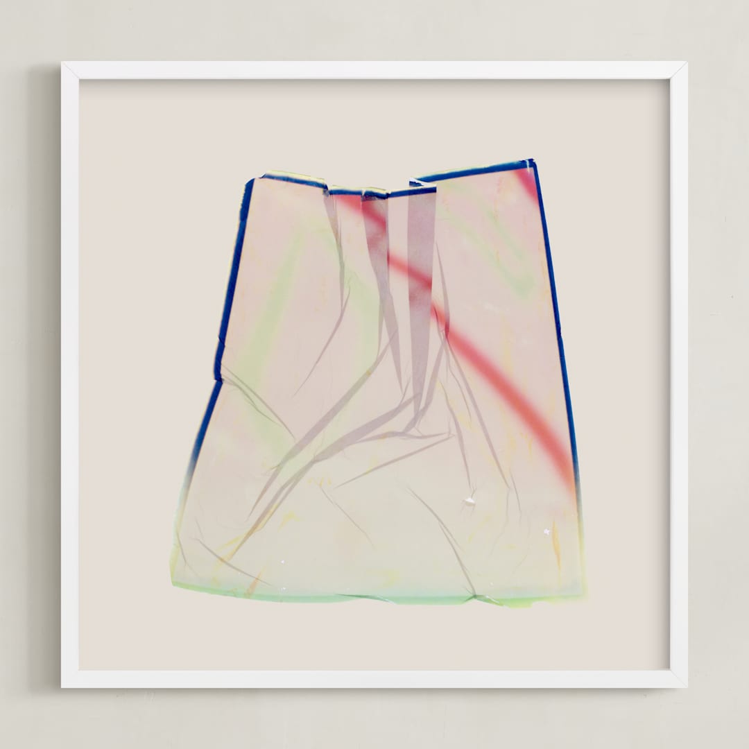 "Four Square II" - Art Print in Vibrant by Kamala Nahas - Framed