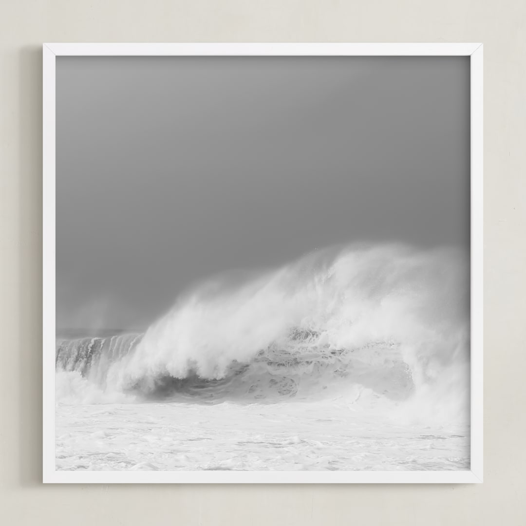 "Alive" - Art Print in Black and White by Shannon Howard - Framed
