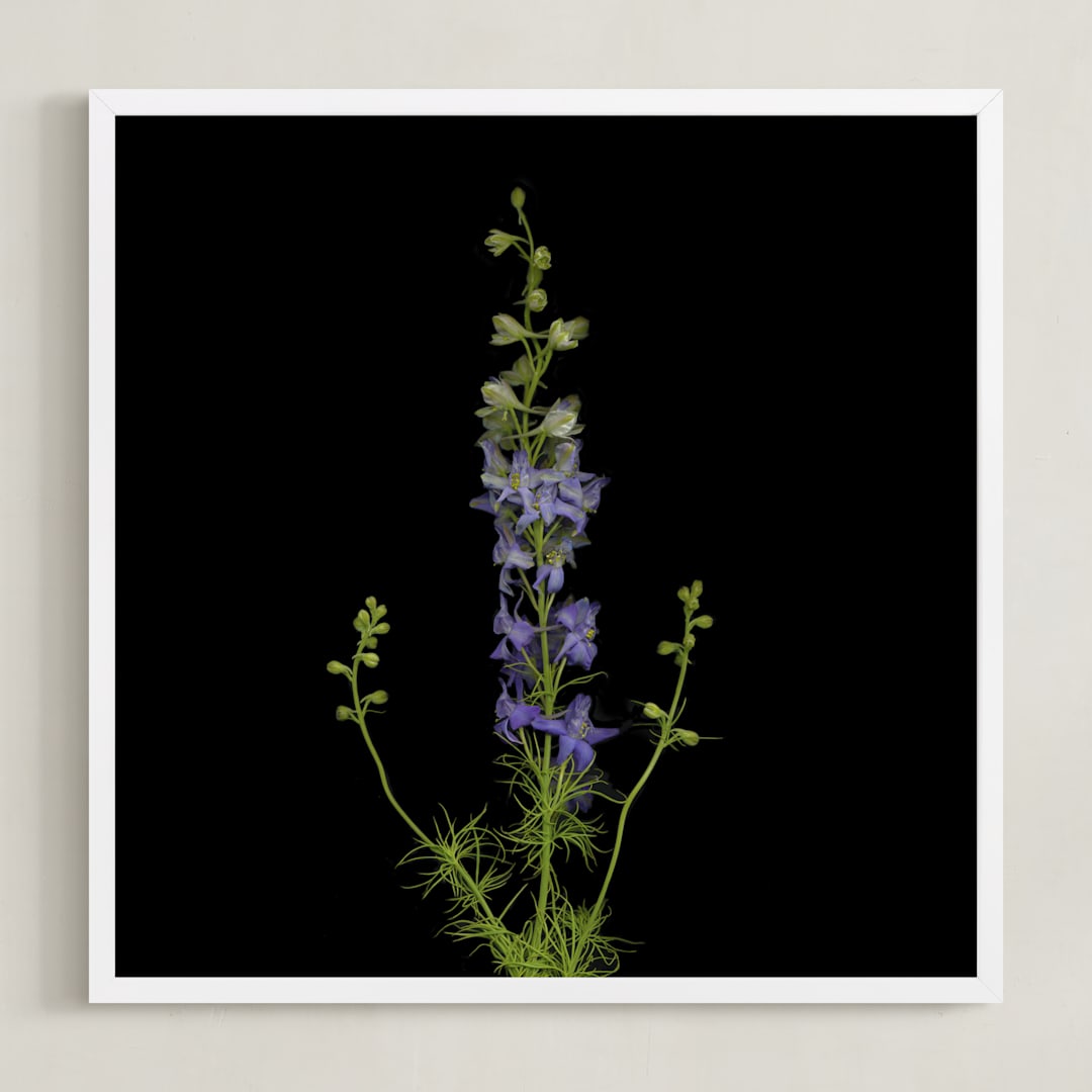 "stunning summer" - Art Print in purple by raven erebus - Framed