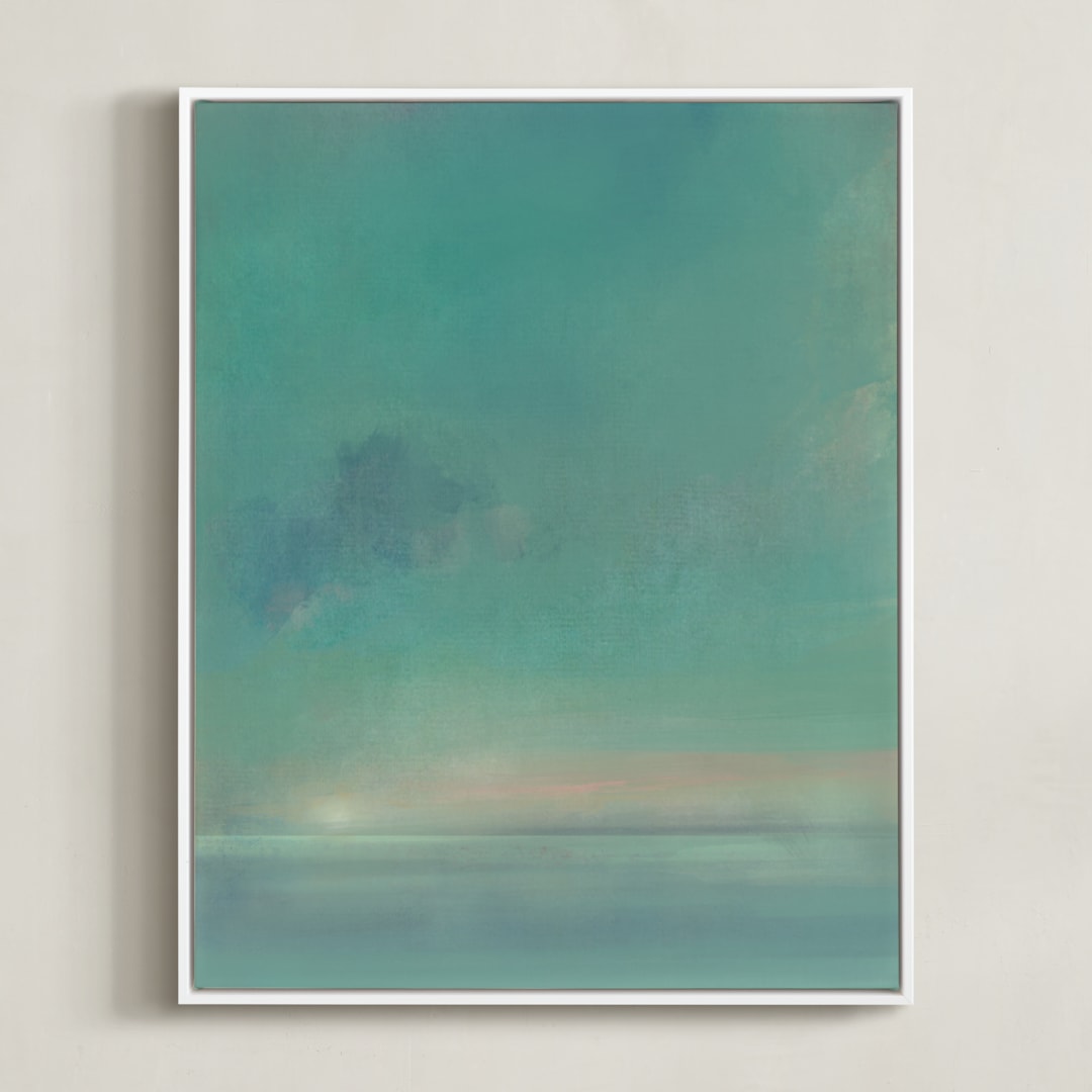 "Subtlety I" - Art Print in water by Eric Ransom - Framed Canvas
