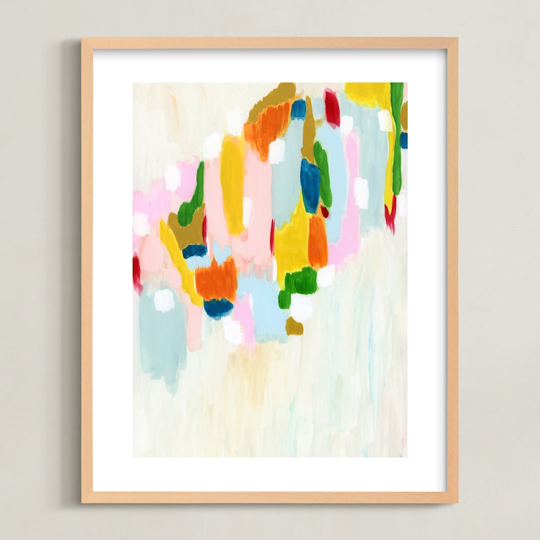 "California Dream" - Art Print in Multiple by Yaling Hou Suzuki - Framed