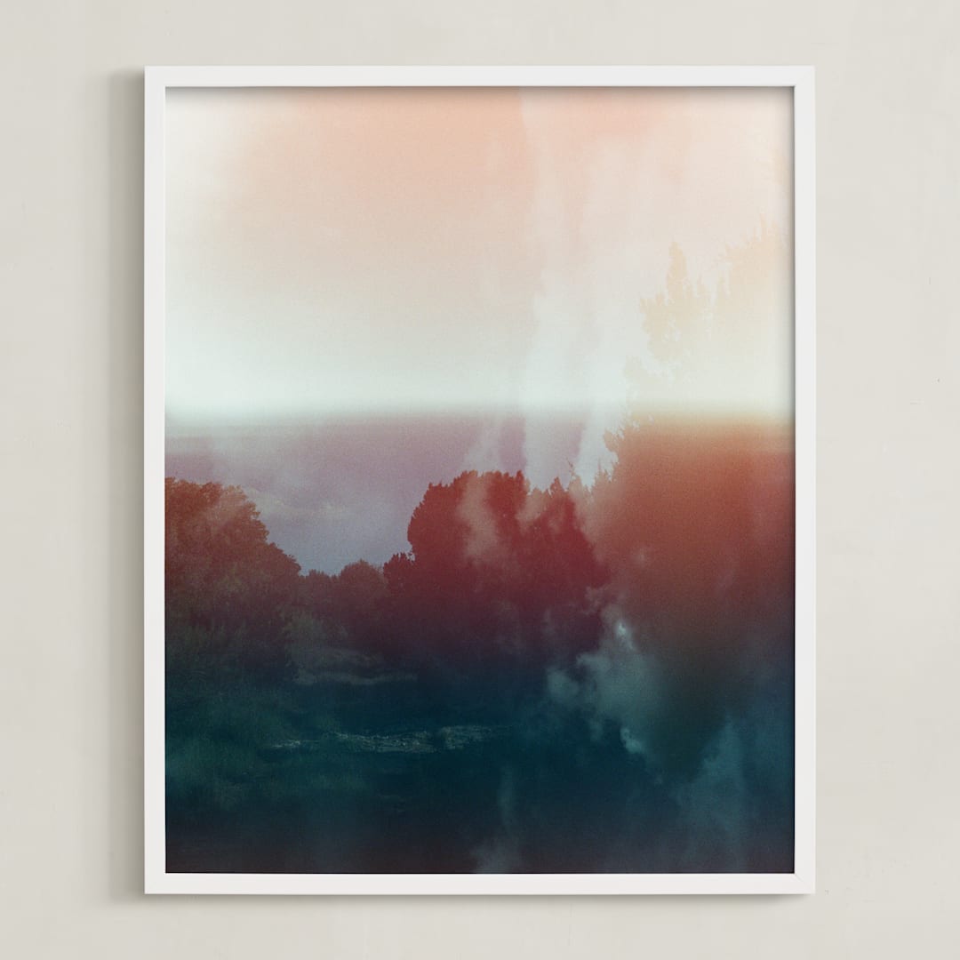"Paradise For the Soul" - Art Print in THE WAYS by Sasquatch Mansfield - Framed