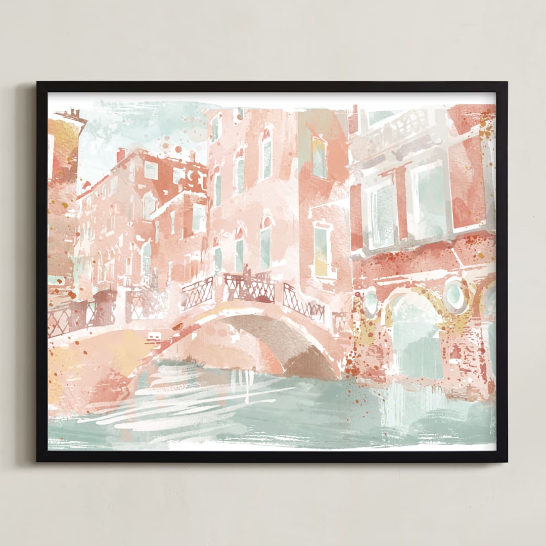 "turandot." - Art Print in palazzo by silverscreen studio - Framed