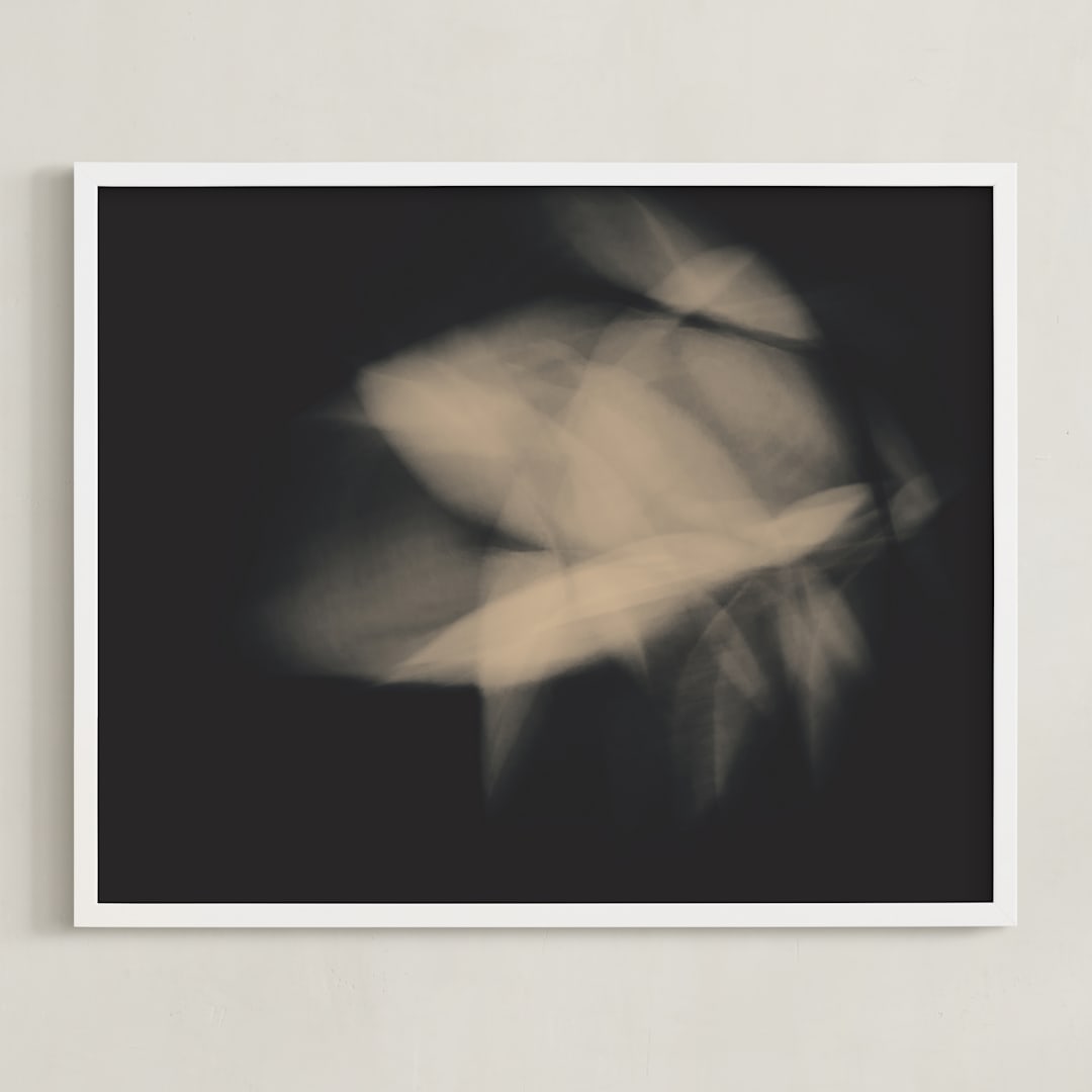 "Flower Dance II" - Art Print in Clay by Johanna Phillips Huuva - Framed