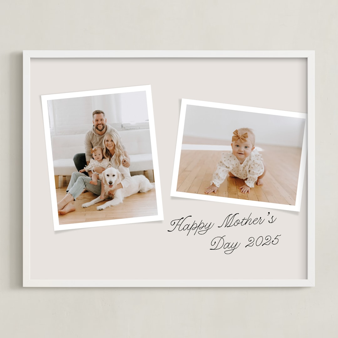 "Gallery Collection Two Photo: Framed Photo" - Framed Photo in Linen by Michelle Taylor - Framed