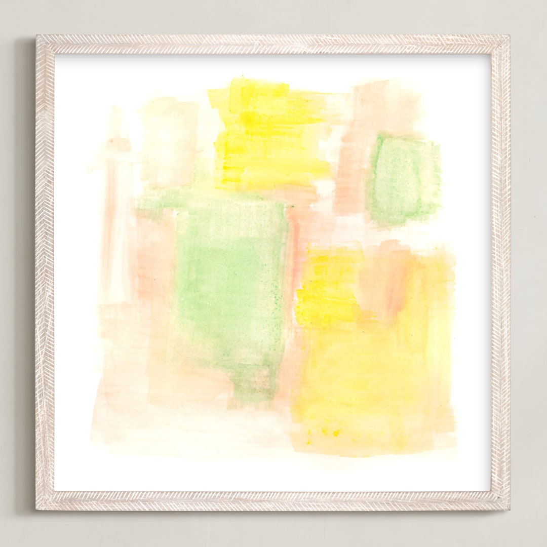 "Passages" - Art Print in Pastels by Ilana Greenberg - Framed