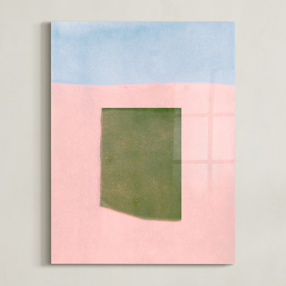 "Playground II" - Art Print in Blush by Kamala Nahas - Modern Frameless