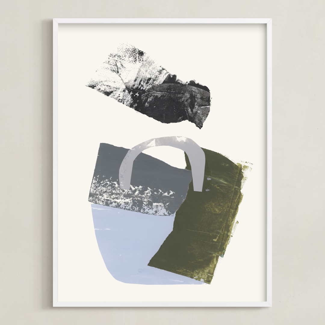 "Parameters 2" - Art Print in celestial parameters by Bethania Lima - Framed
