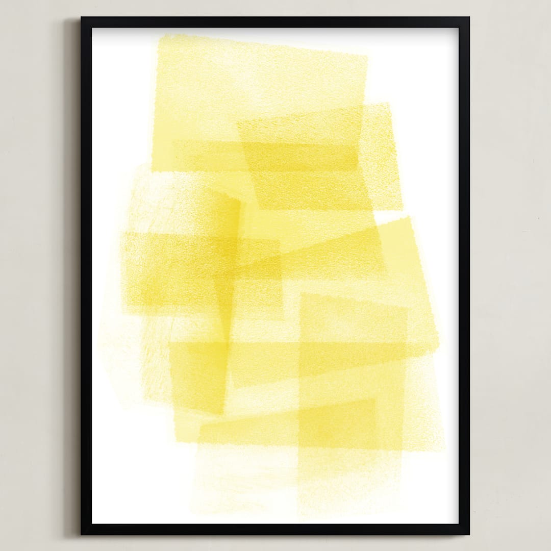 "Flutter" - Art Print in Direct Sunlight by Susie Allen - Framed