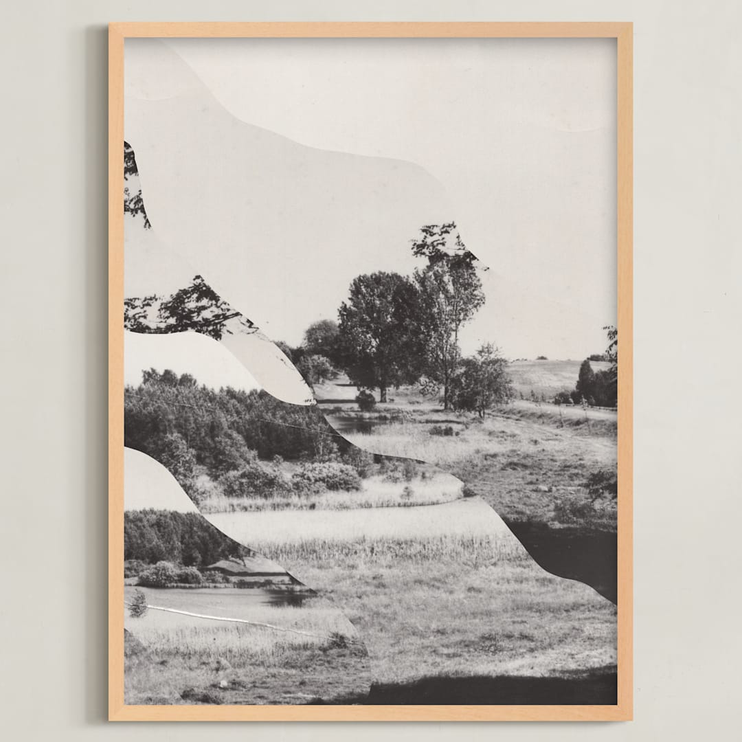 "Under the Lining I" - Art Print in Unreal by Sumak Studio - Framed