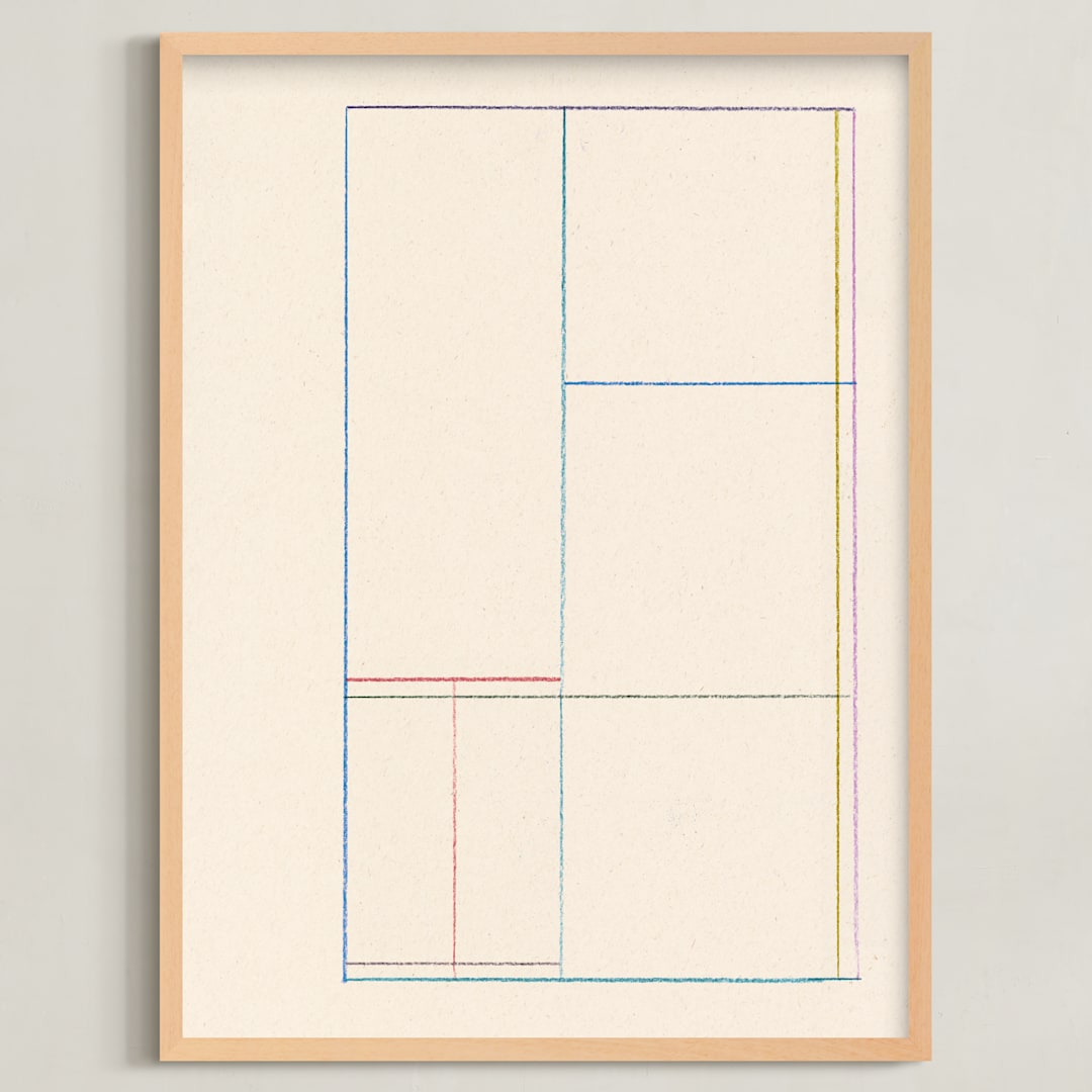 "Windows 1" - Art Print in View by Sumak Studio - Framed