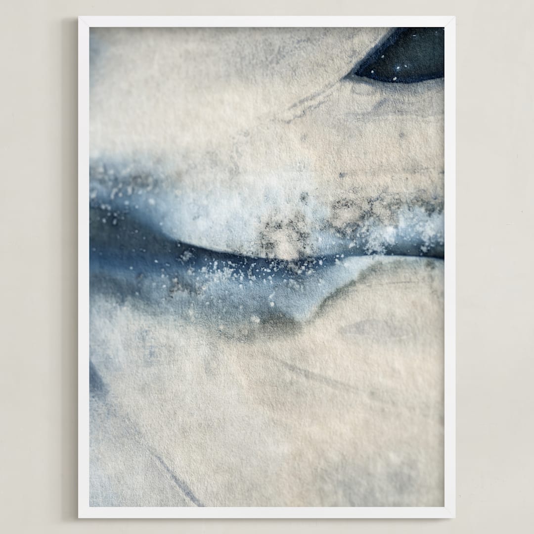 "What Lies Beneath I " - Art Print in Celestial by Courtney Crane - Framed