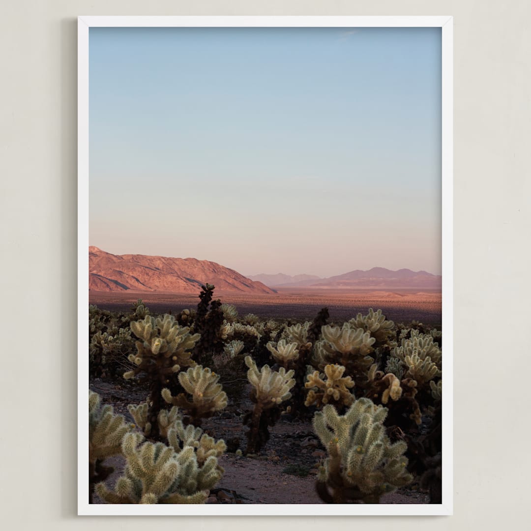 "Joshua Tree I" - Art Print in Desert by Jenna Gibson - Framed