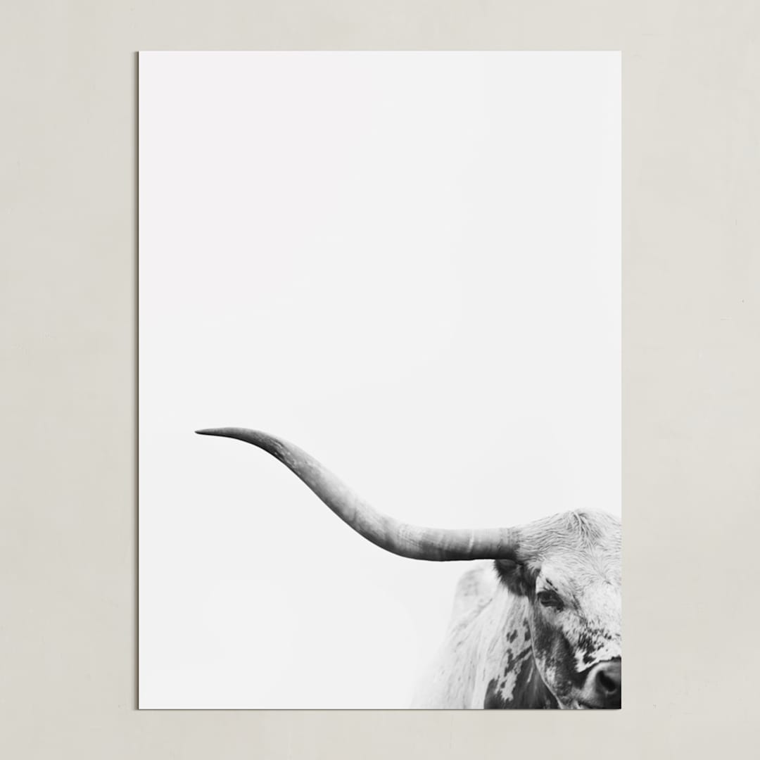 "Brandir" - Art Print in Charcoal by Amy Carroll - Unframed