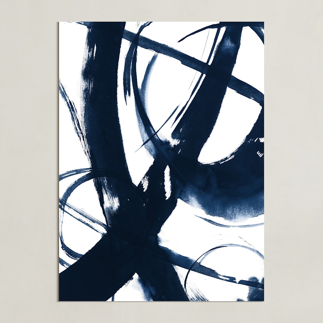 "Quietly Alive" - Art Print in Night by Roann Mathias - Unframed