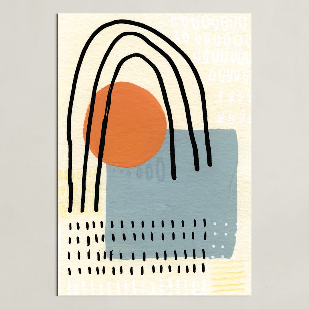 "The Clearing" - Art Print in Birch by Calee A.H. Cecconi - Unframed
