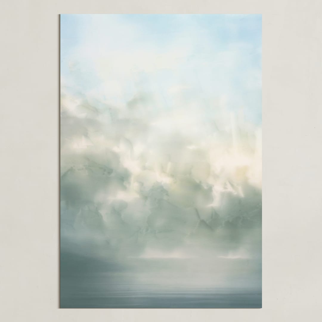 "Day Dream" - Art Print in soft mist by Brian Sostrom - Unframed