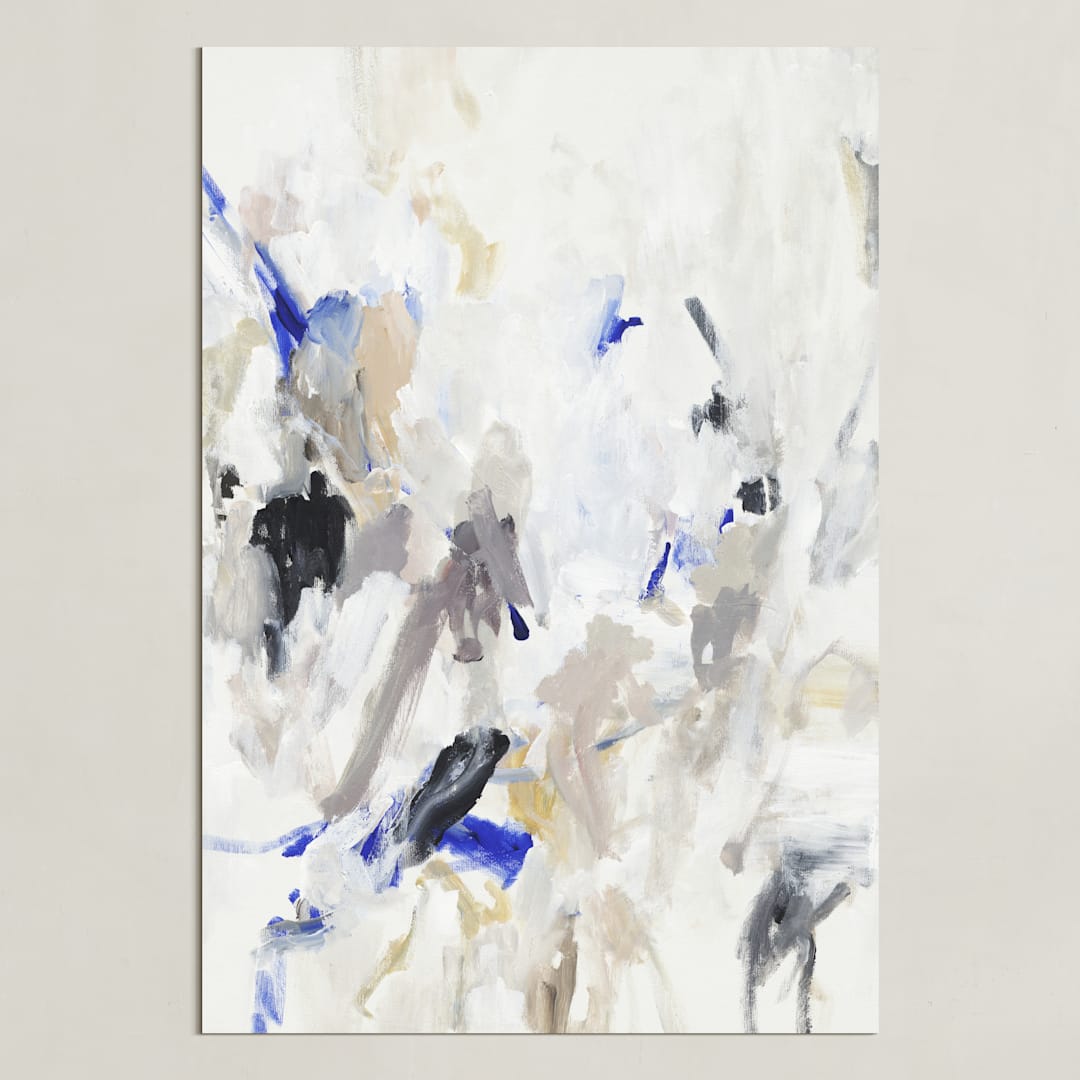 "In France II" - Art Print in creme by Svitlana Martynjuk - Unframed