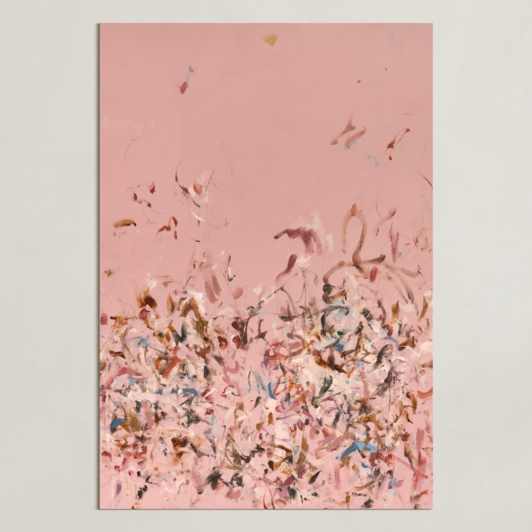 "I'm Sorry for What I Said When I Was Hangry" - Art Print in Rose by Marcy Parks - Unframed