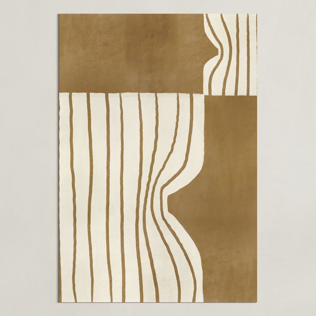 "Fiona" - Art Print in Toffee by Iveta Angelova - Unframed