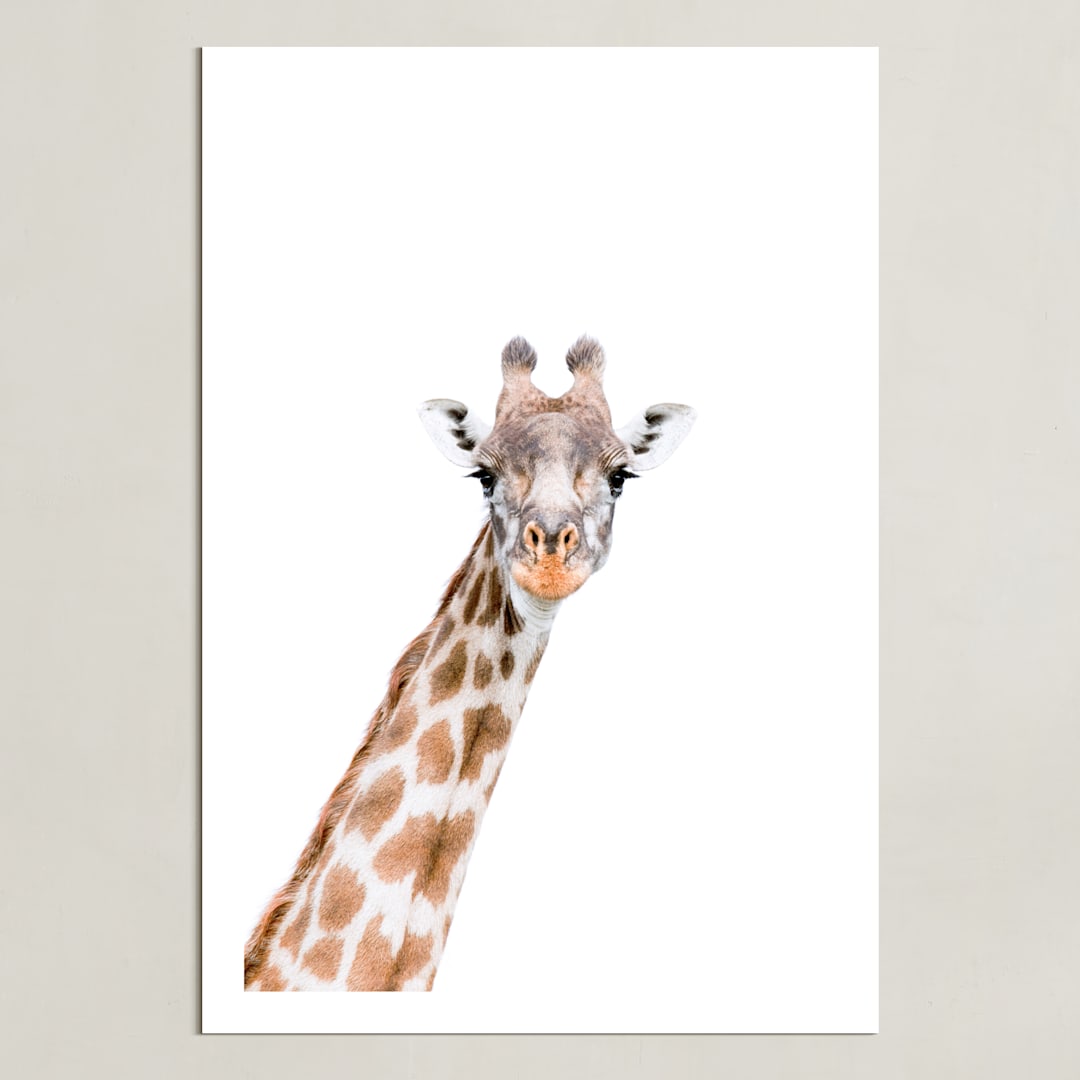"Tarangire" - Art Print in Fur by Lisa Sundin - Unframed