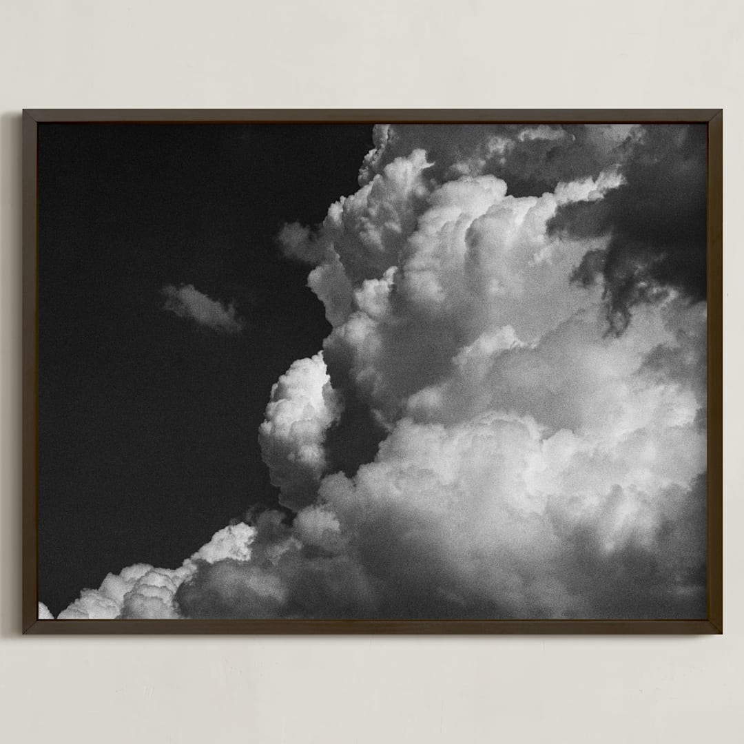"untitled" - Art Print in Black & White by Mac Harris - Framed