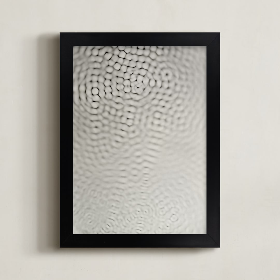 "Good Vibes" - Art Print in Silvertone by raven erebus - Framed