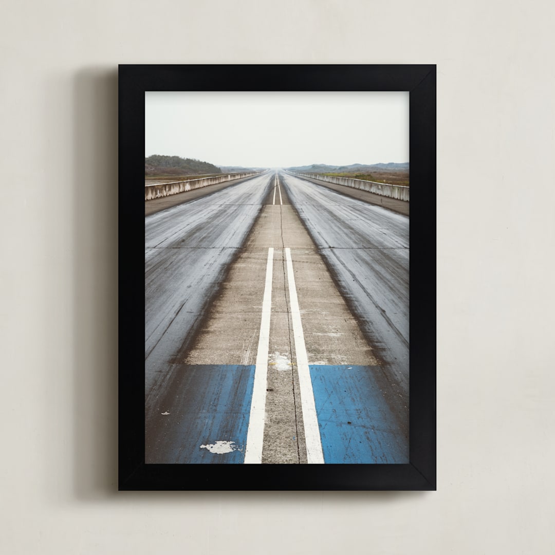 "drag" - Art Print in sky by Kamala Nahas - Framed