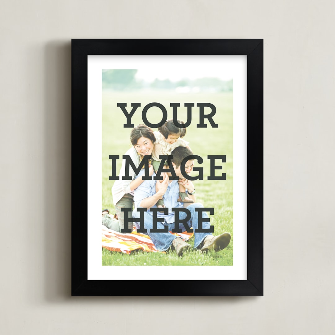 "The Big Picture" - Framed Photo in White by Minted - Framed