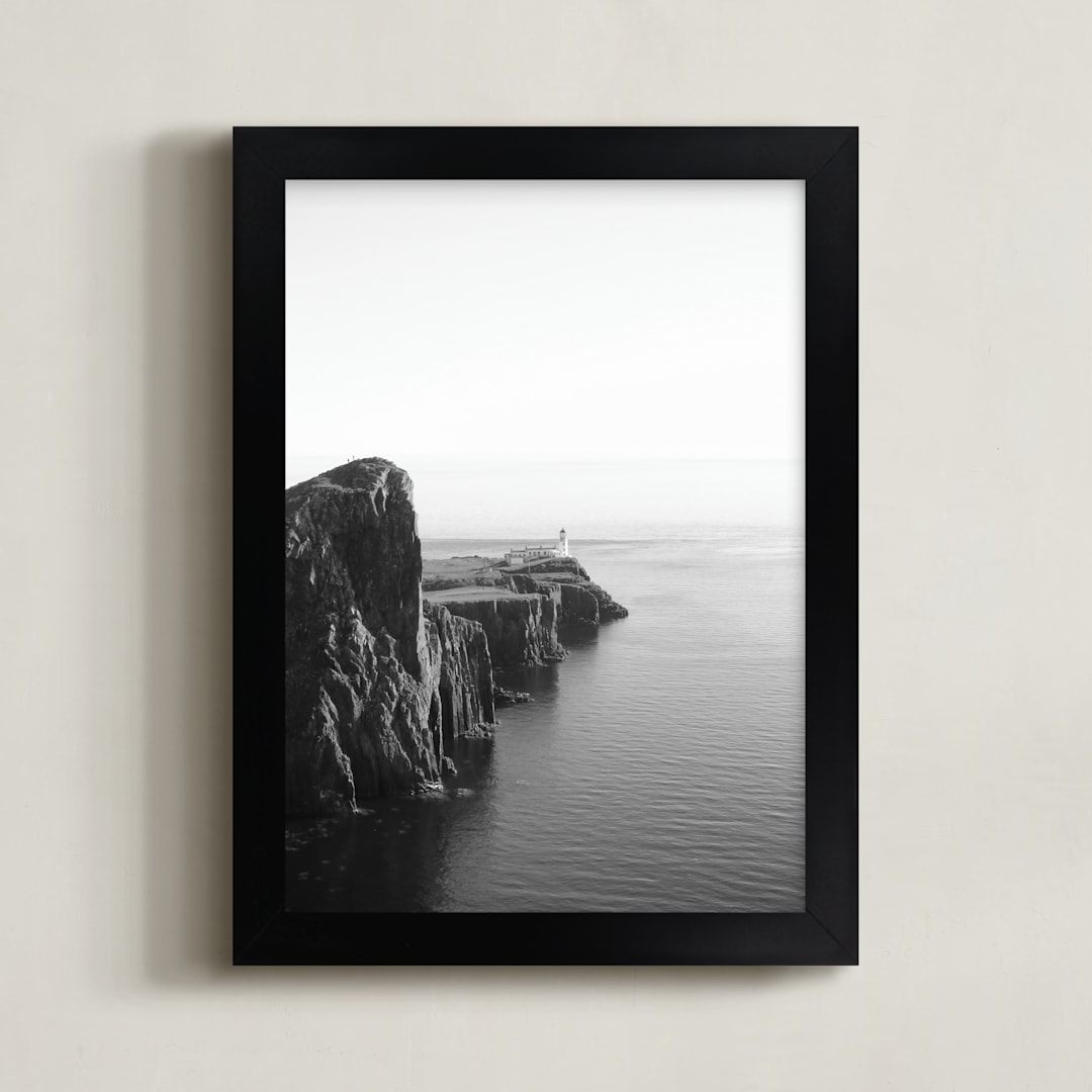 "End of the World" - Art Print in Rock by lulu and isabelle - Framed