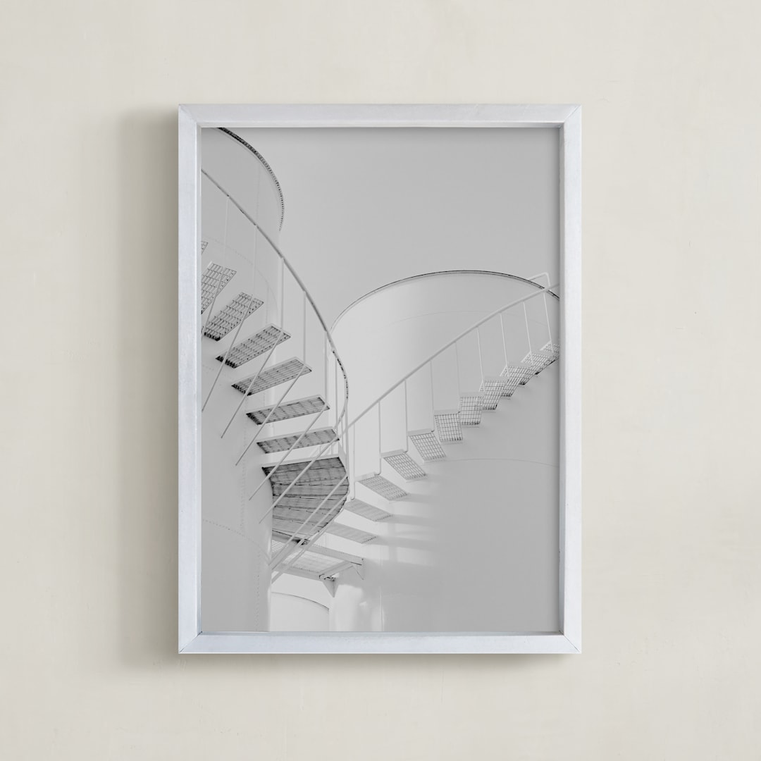 "twists and turns" - Art Print in Steel by Hollie Renner Photography - Framed