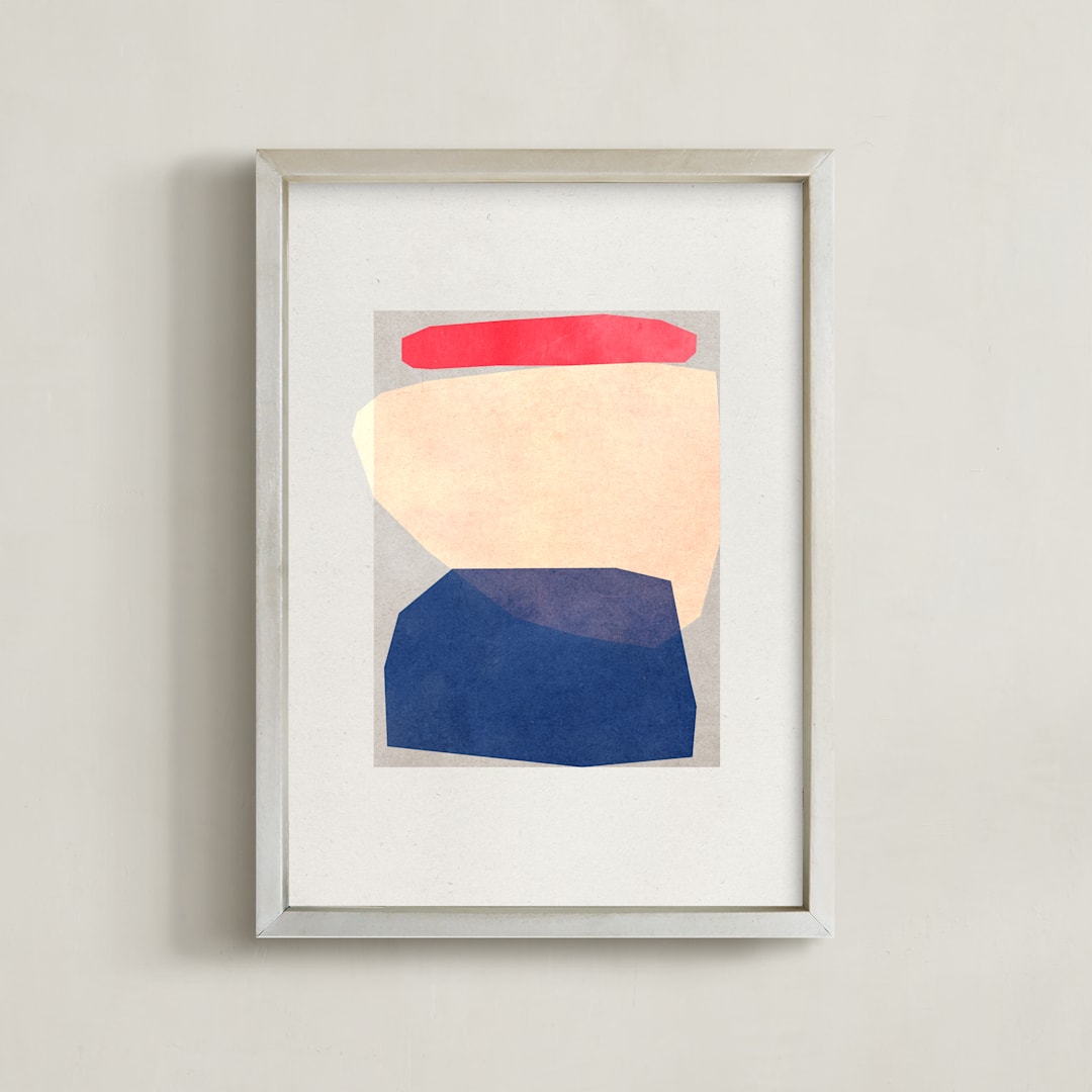 "abstract sequence" - Art Print in trio by Sumak Studio - Framed