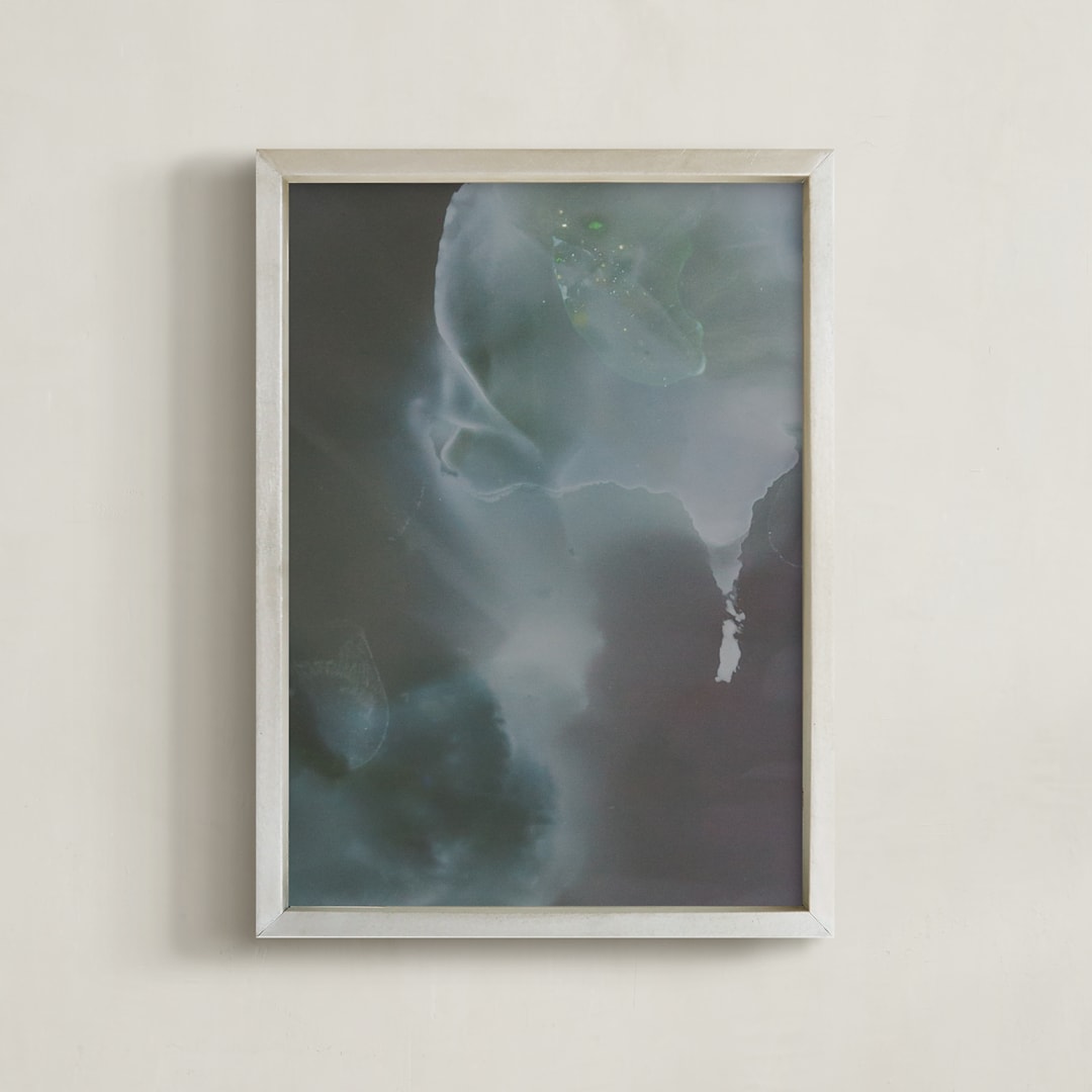 "Processing" - Art Print in steel by Sarah Hart Morgan - Framed
